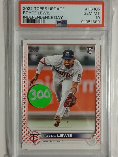 2022 Topps Update Series - Royce Lewis #US105 Independence Day /76 (RC)