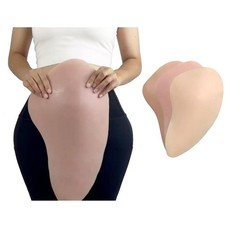 Silicone Hip Pads Large Removable Shapewear Body Shaper Enhancer Open Box 