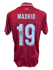 JURGEN KLOPP SIGNED 2018/19 LFC MADRID 19 UCL FINAL SHIRT (ACG CERT AG17194)