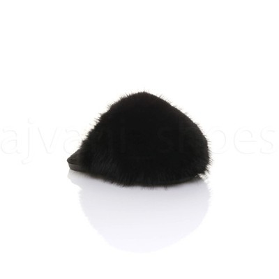 DAMEN DAMEN FLACH WARM FLAUSCHIG KUSCHELIG KUNSTFELL YETI HAUSSCHUHE GRÖSSE