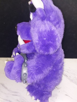 Purple Monster Don't Free Freddy Talking Plush Spin Master 2001