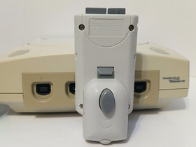 Sega Dreamcast HKT-3020 Home System + Clear Green Ctrl, Tremor Pak, Game & Cords