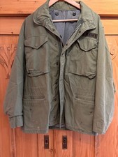 Original M65 Feldjacke 70er Vintage Military Army Jacket US Style Olive OG107