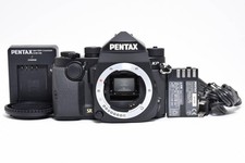 19 shots   Pentax Kp body black battery charger set V026