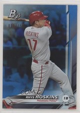 2019 Bowman Platinum Wal-Mart Blue Foil 1/150 Rhys Hoskins #63 nd3