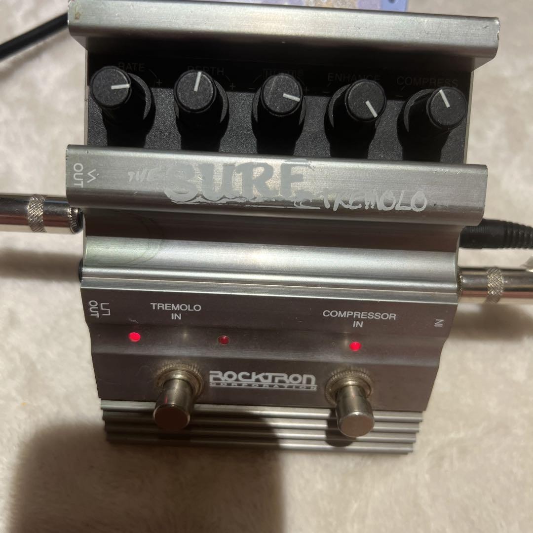 Rocktron The Surf Tremolo Guitar Effects Pedal Used | eBay