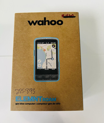 Wahoo ELEMNT ROAM 3 Touchscreen Dual-Band GPS Cycling Bike Computer Black