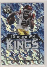 2021 Leaf Metal Draft Touchdown Kings Blue Marble 18/40 Tyler Vaughns Auto 0c6