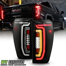 For 2019-2023 GMC Sierra 1500 LED Type Full LED SwitchBack TaiL Lights Lamps Set