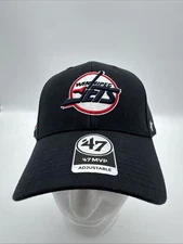 ‘47 Brand MVP Winnipeg Jets Hat NHL Cap Retro Throwback Logo WPG Hockey Snapback