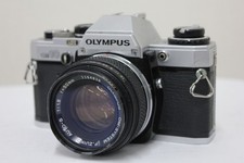  Return Guarantee Olympus OM10 F.ZUIKO AUTO-S 50mm F1.8 Body Lens Set e3660