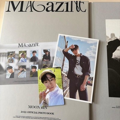 ASTRO MOONBIN Version 2022 OFFICIAL PHOTO BOOK MAGAZINE Postcard