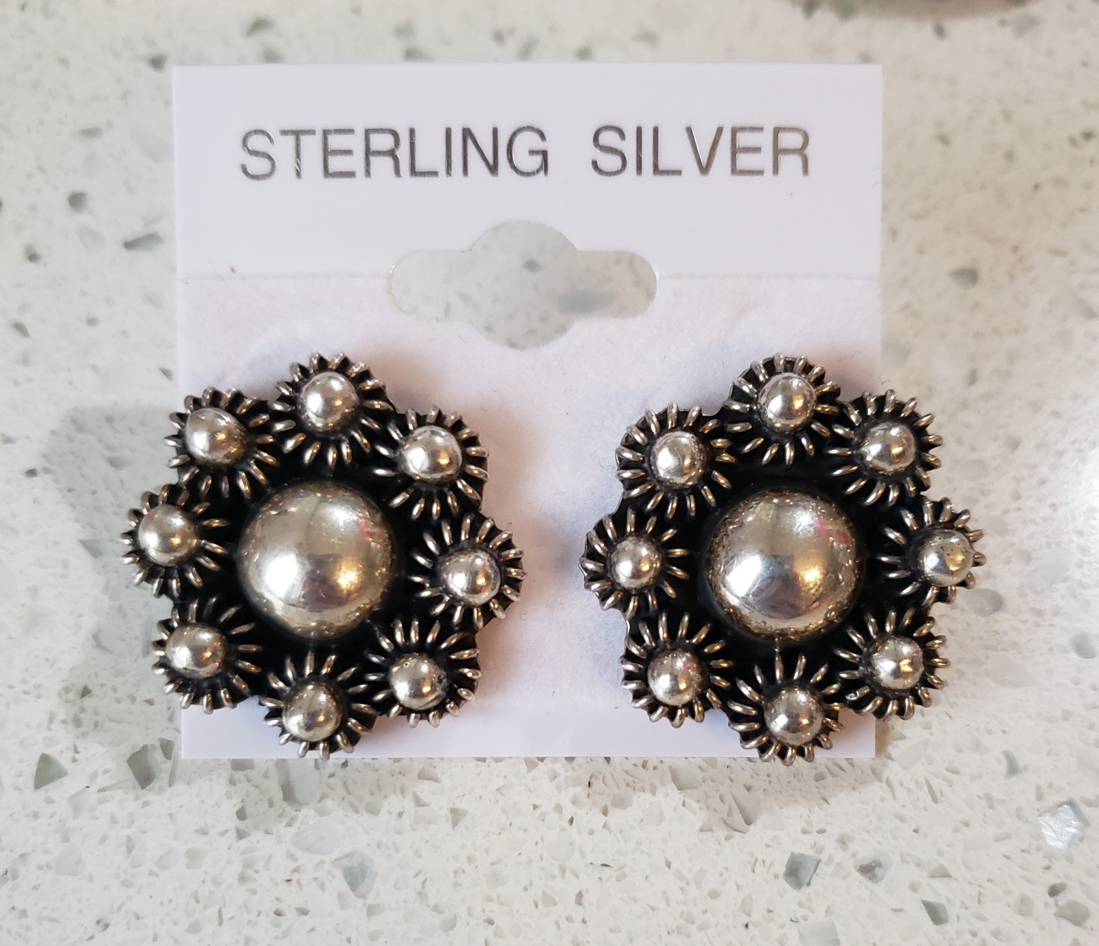 Solid Sterling Silver Signed And Stamped Mexico O… - image 1