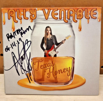 Ally Venable Texas Honey 2019 CD Autographed Signed EXCELLENT CONDITION FASTSHIP
