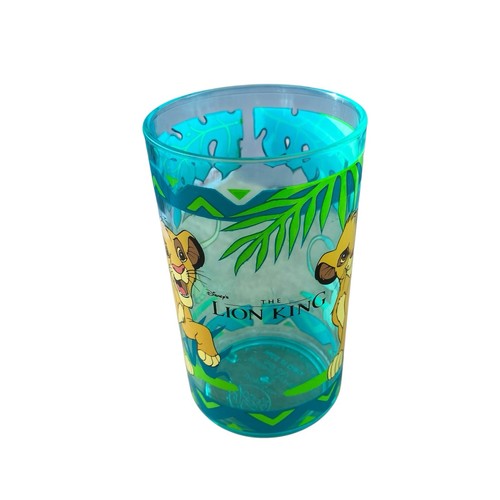 Disney Lion King Simba Childs Zak Designs Plastic Tumbler Small Cups Blue 90s - Picture 5 of 13