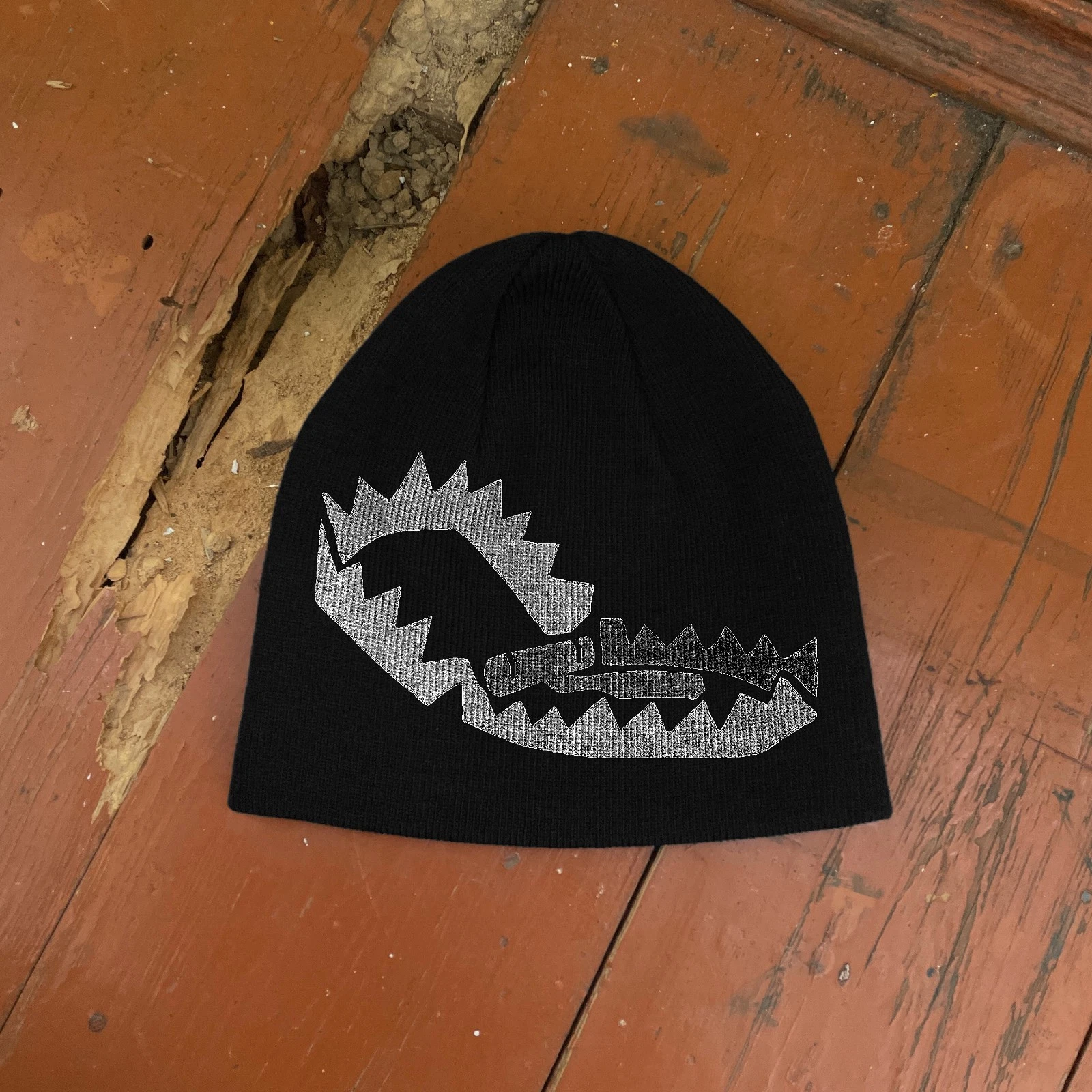 Bear Trap Beanie Hat Hardcore Punk Y2K Dark Streetwear
Opens in a new window or tab