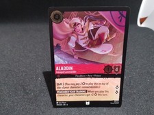 Aladdin - Intrepid Commander 119/204 Azurite Sea Cold Foil Lorcana