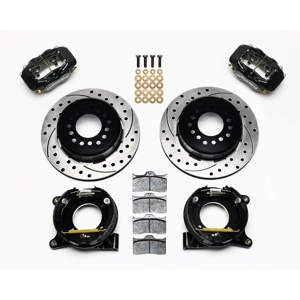Wilwood 140-10094-D FDLI Rear Brake Kit, 1963-87 GM, 2.42 Offset 5-lug Foto 2 de 4