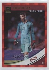 2018-19 Panini Donruss Press Proof Red David de Gea #168 00e8