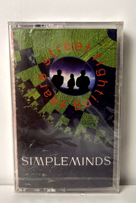 Simple Minds Street Fighting Years  1989 Cassette Tape New SEALED