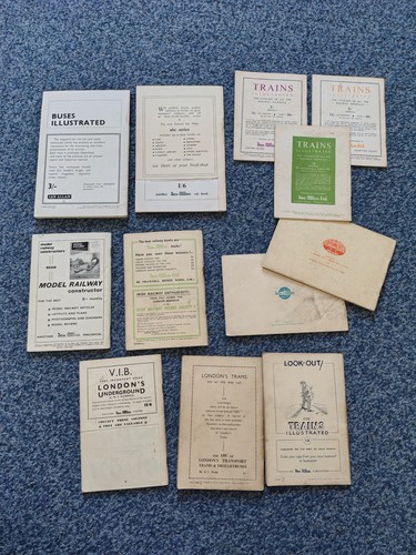 IAN ALLAN ABC UND ÄHNLICHE ZUG TRANSPORT ETC BÜCHER x12 LONDON TRANSPORT 40er-60er Jahre - Bild 5 von 5