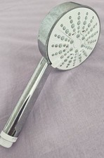 Mira Atom EV Chrome Effect 110mm Showerhead With 4 Spray Modes  Easy Rub Clean!