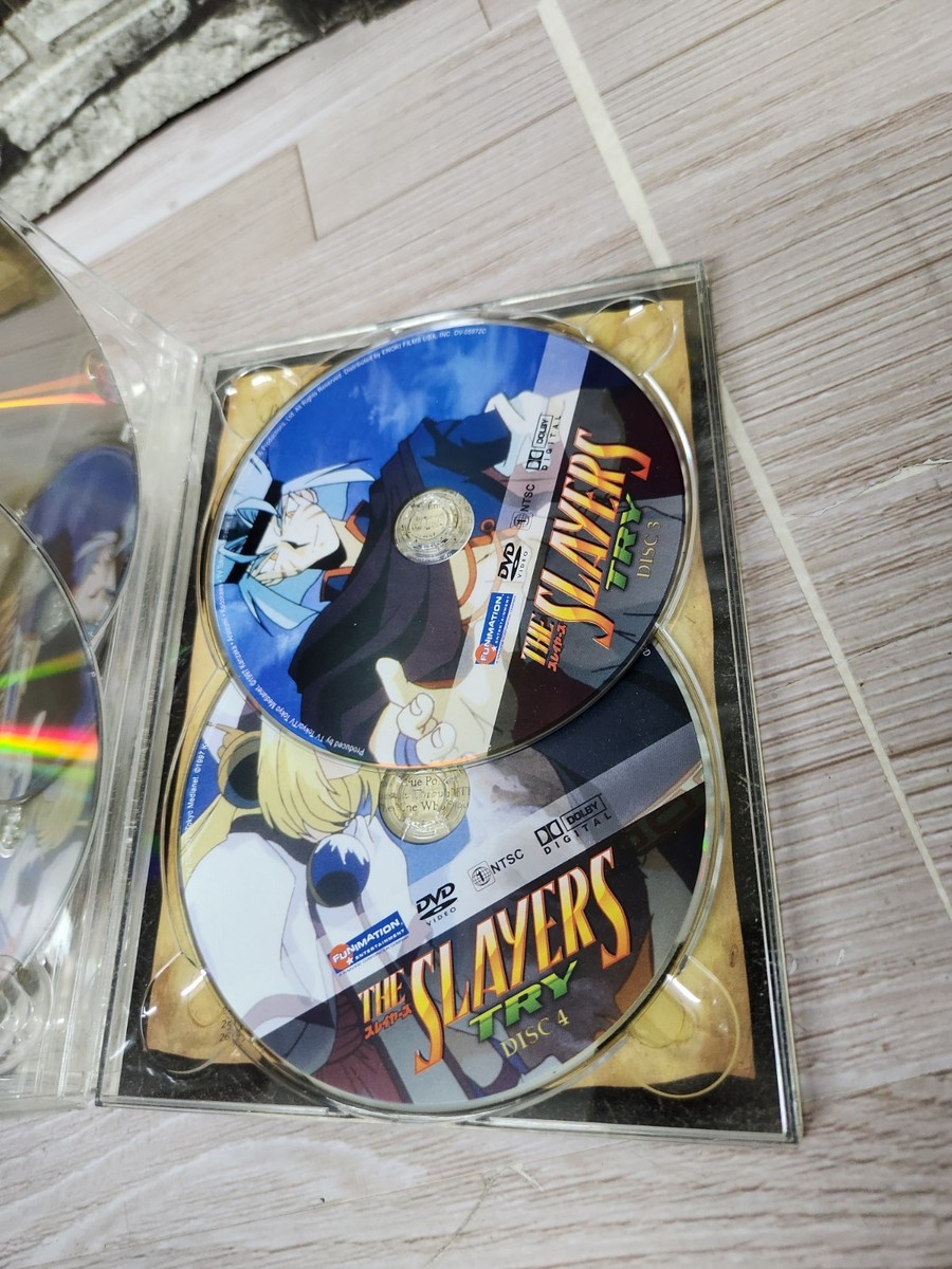 The Slayers First Three Seasons,Revolution, Evolution R DVD Box