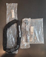 Guardian Bike Combo Lock 27.5" Chain & Hand Bike Pump Black #ACC-K-LOCK-PUMP