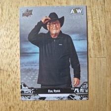 Jim Ross | 2023 Upper Deck AEW All Elite Wrestling Card #90 JR Announcer