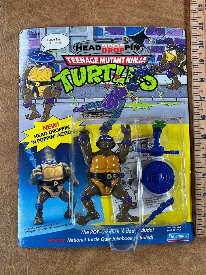 Headdroppin' Don Teenage Mutant Ninja Turtle TMNT Playmates 