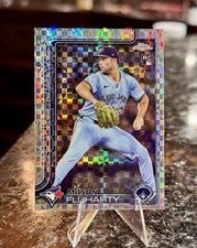 2025 Topps Chrome Update MASON FLUHARTY RC X-FRACTOR XFRACTOR Blue Jays Rookie