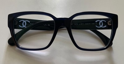 Chanel Brille schwarz - Quadratische Brille - wie neu!