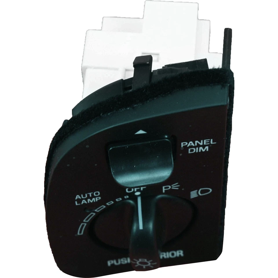 Interruptor de faros para 95-97 Ford Crown Victoria Mercury Grand Marquis negro DS609 Foto 4 de 4