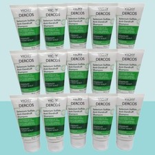 VICHY DERCOS SELENIUM SULFIDE ANTI-DANDRUFF SHAMPOO 1.69 OZ NWOB EXP: 2027 15PCS