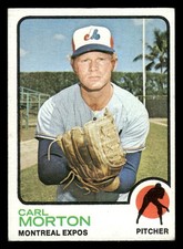 1973 Topps Baseball Card #331 Carl Morton