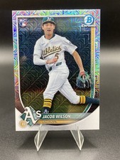 2025 Bowman Chrome - Jacob Wilson RC - Mega Box Mojo - Athletics