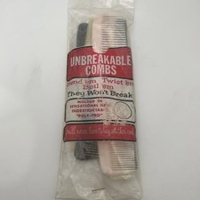 Unbreakable Combs NOS Package