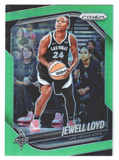 2025 Panini Prizm WNBA Jewell Loyd Lime Green Prizm /225 #57 Aces