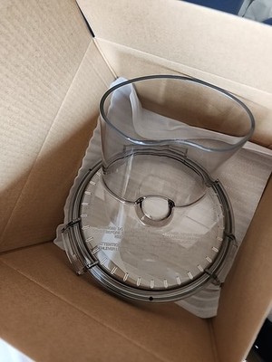 Commercial WFP11S3B Food Processor Sealed Batch Bowl Cover,Clear, 6 x 4.8 x 6...