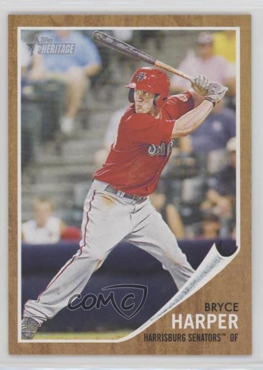 2011 Topps Heritage Minor League Edition Bryce Harper #16 10mt