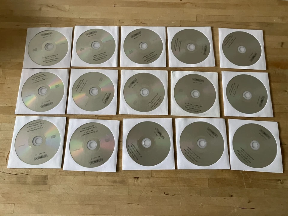 J.S. Bach, 53 Cantatas, Masaaki Suzuki, Bach Collegium Japan 15 SACD BIS RECORDS - Bild 4 von 4