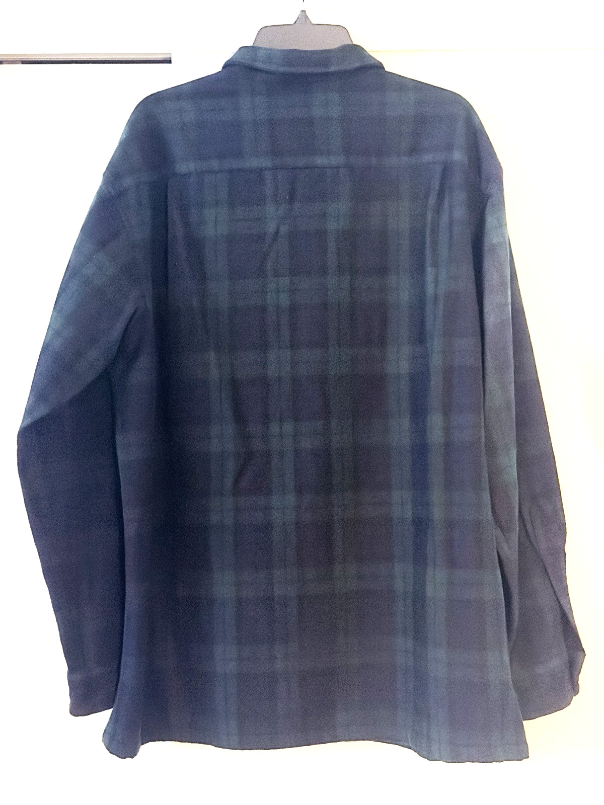 Pendleton Virgin Wool Plaid Shirt Loop Collar Siz… - image 3