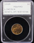 New Listing1909 US 1C Lincoln Penny - PCGS MS 65 RD