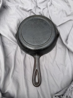 Birmingham Stove & Range BSR Cast Iron Skillet No 3            6 5/8 Inches