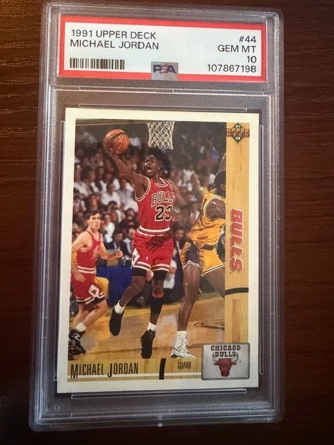 Michael Jordan PSA 10 Graded Basketball Trading Cards for sale | eBay