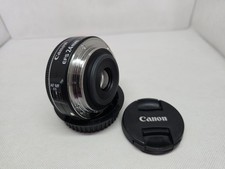 Canon EF-S 24mm f/2.8 STM Pancake Lens for Canon EF-S Mount, Auto Focus