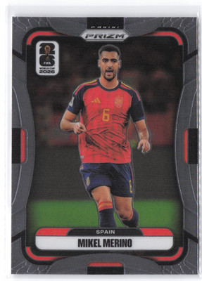 2026 Panini Prizm FIFA World Cup Soccer #71 Mikel Merino Spain