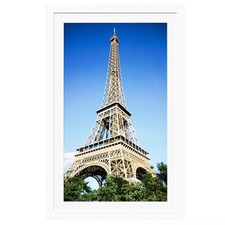 11X17 Picture Frame White Poster Frame Display 8x12 with Mat or 11x17Without Mat