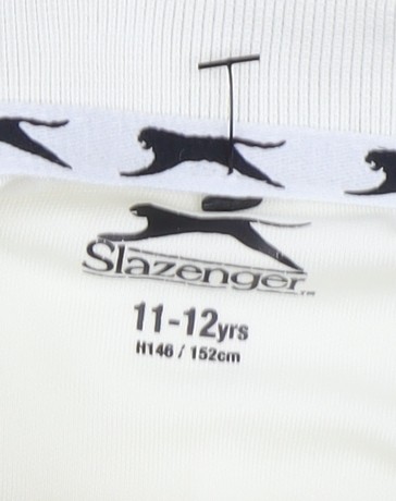Slazenger Boys Ivory Polo Shirt, 11-12 Years, Regular Fit - Picture 3 of 12