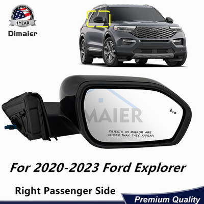 Right Side Exterior Mirror For Ford Explorer, Hybrid Limited LB5Z-17682-CC6UAW